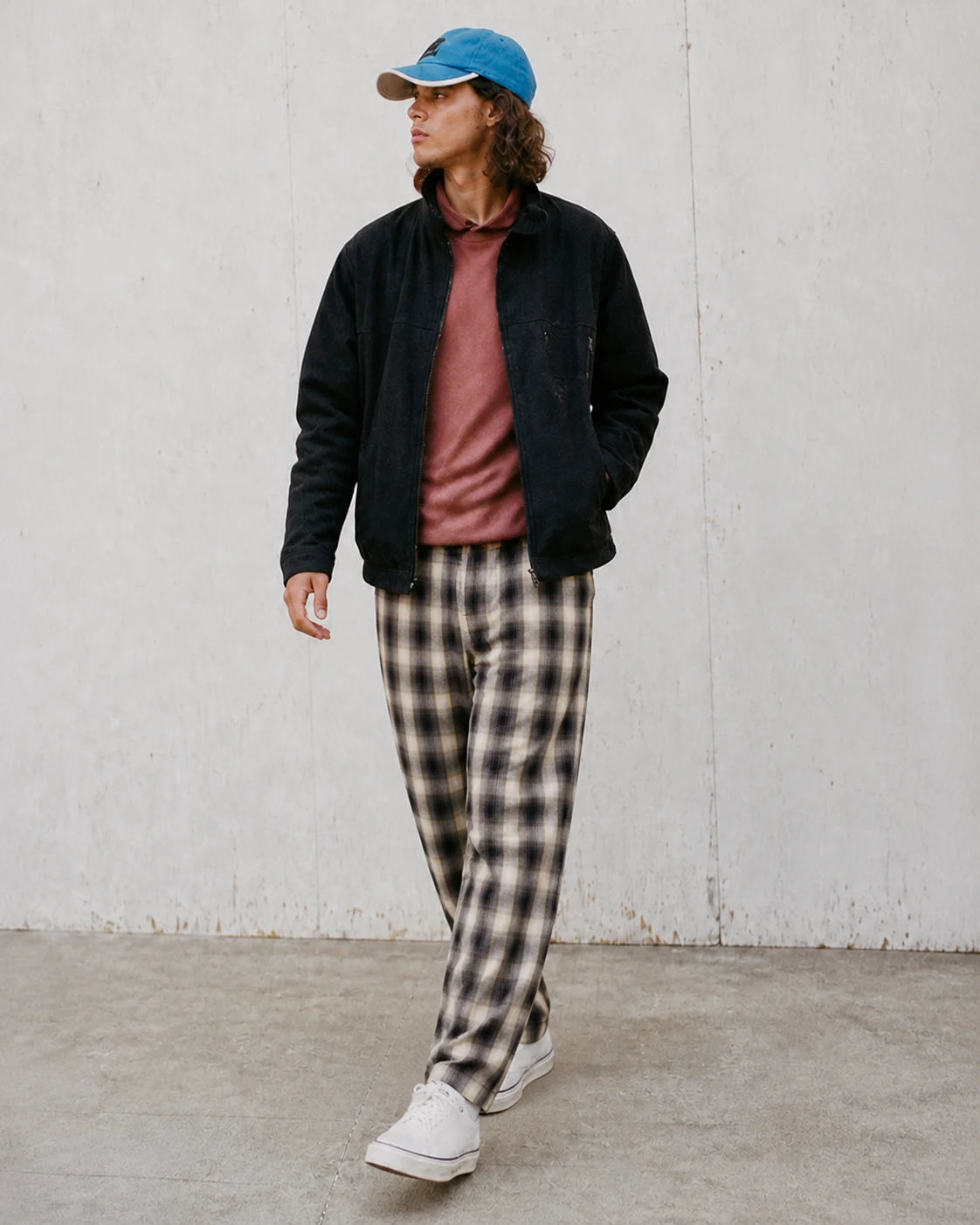 Magicax neutral editorial fashion portrait two